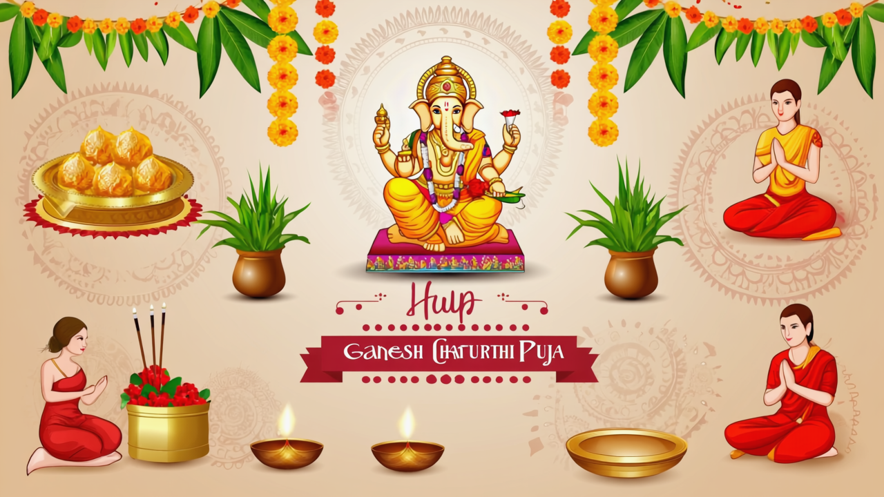Ganesh Chaturthi Puja at Home